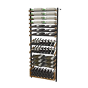 Adjustable Vertical Wine Display Rack – Wall & Ceiling Mounted Combination A