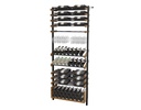 Adjustable Vertical Wine Display Rack – Wall & Ceiling Mounted Combination C2