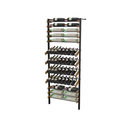 Adjustable Vertical Wine Display Rack – Wall & Ceiling Mounted Combination C2