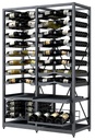 Compact Wine Rack – 12 Level Bottle Storage System 180 cm