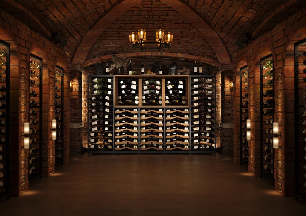 Compact Wine Rack – 12 Level Bottle Storage System 180 cm