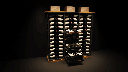 Premium Wine Rack Set – 3-Unit Modular System with Drawers & LED Lighting Model 5