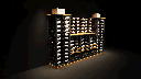 Premium Wine Rack Set – 5-Unit Modular System with Drawers & LED Lighting 597 Bottles