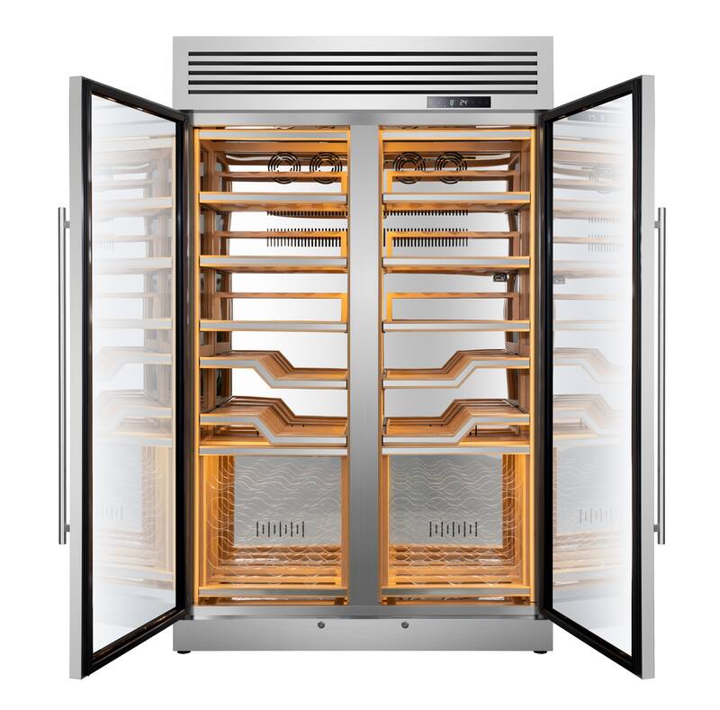 La Sommelière ELYSEE Professional Multi-Zone Service Wine Cabinet – 144 Bottles