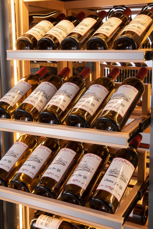 La Sommelière ELYSEE Professional Multi-Zone Service Wine Cabinet – 144 Bottles