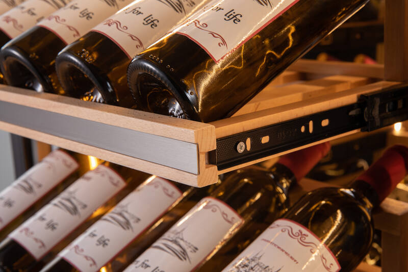 La Sommelière ELYSEE Professional Multi-Zone Service Wine Cabinet – 144 Bottles