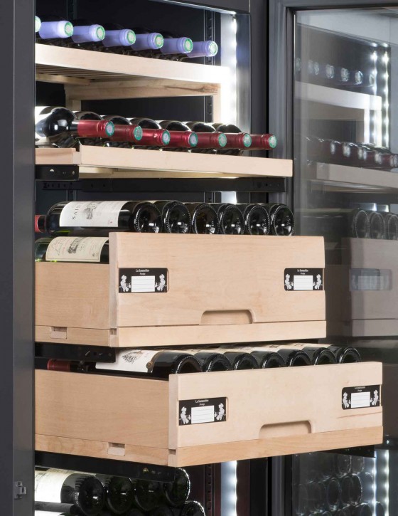 VIP330V Full Accessories - Multi Zone Aging Wine Cabinet - 329 bottles