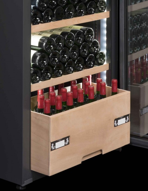 VIP330V Full Accessories - Multi Zone Aging Wine Cabinet - 329 bottles