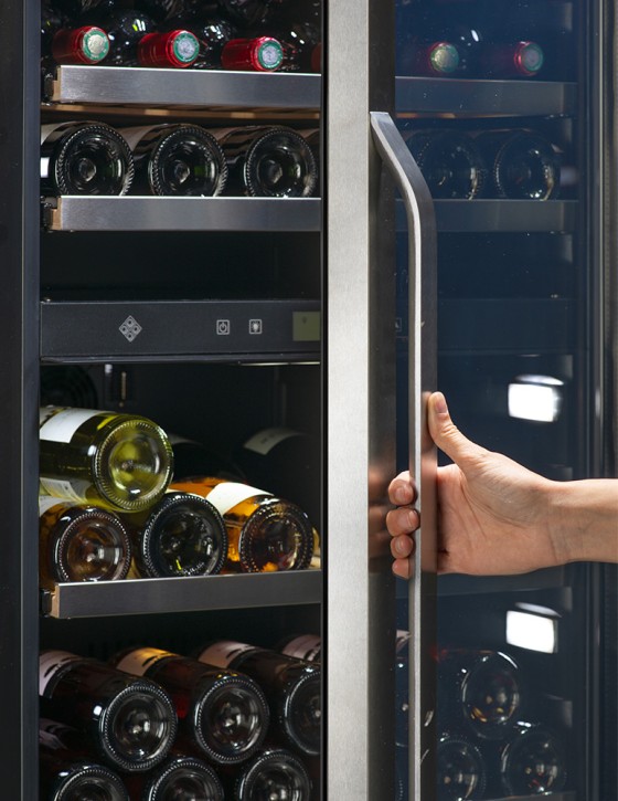 MT145TZ - Triple Zone Wine Cabinet - 143 bottles
