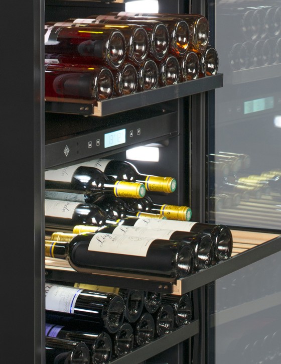 MT145TZ - Triple Zone Wine Cabinet - 143 bottles