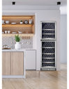 MT166DP - Double Zone Wine Cabinet - 172 bottles