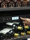 MT150DZ - Double Zone Wine Cabinet - 152 bottles