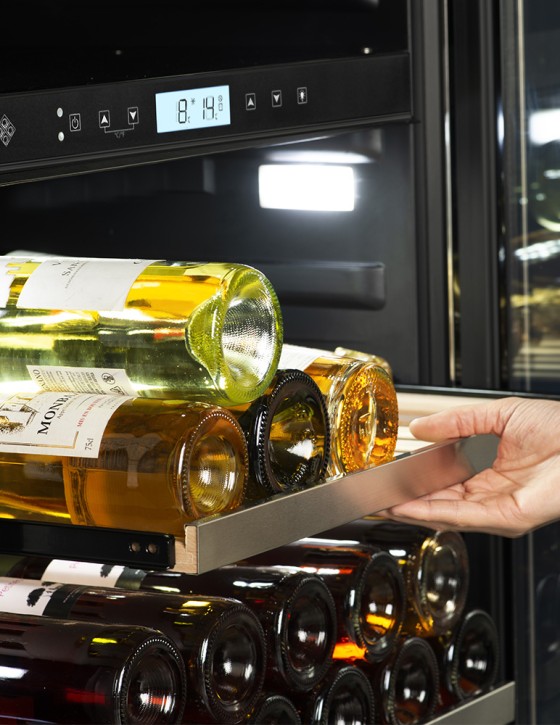 MT150DZ - Double Zone Wine Cabinet - 152 bottles