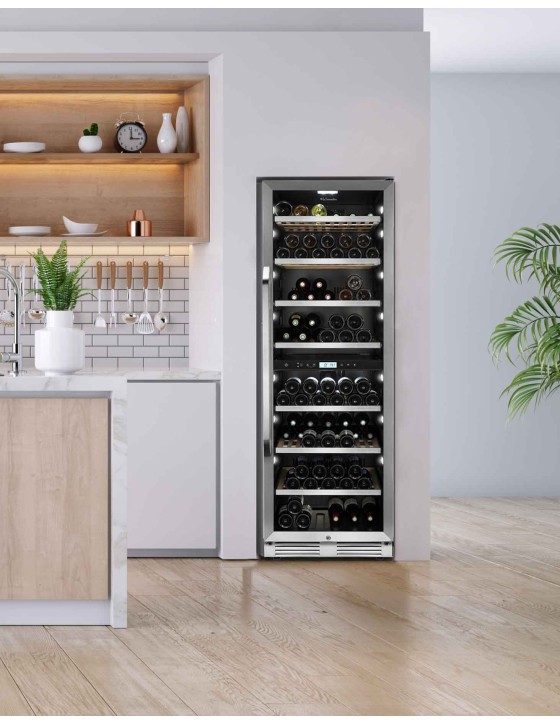 MT150DZ - Double Zone Wine Cabinet - 152 bottles