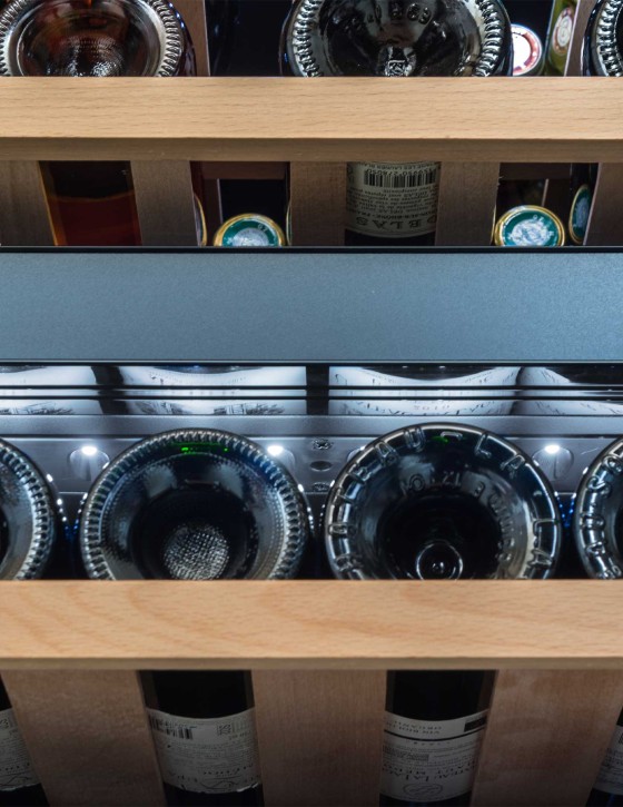 LSBI36BDZ Double zone Wine Cabinet - 36 bottles