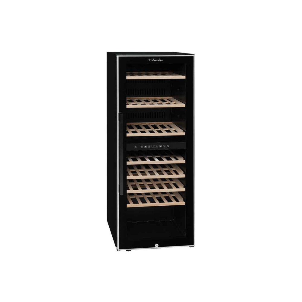 ECS812Z Double Zone Wine Cabinet - 75 bottles