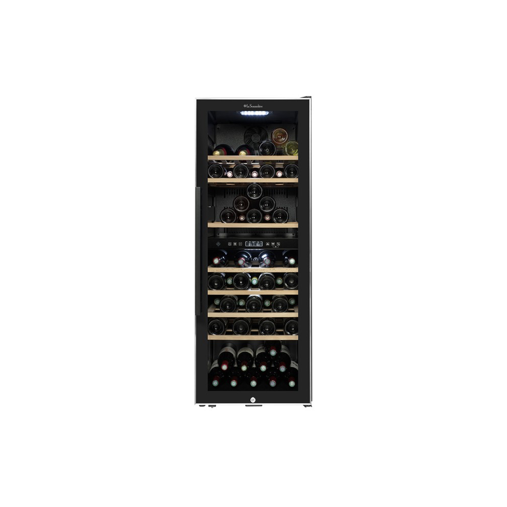 ECS812Z Double Zone Wine Cabinet - 75 bottles