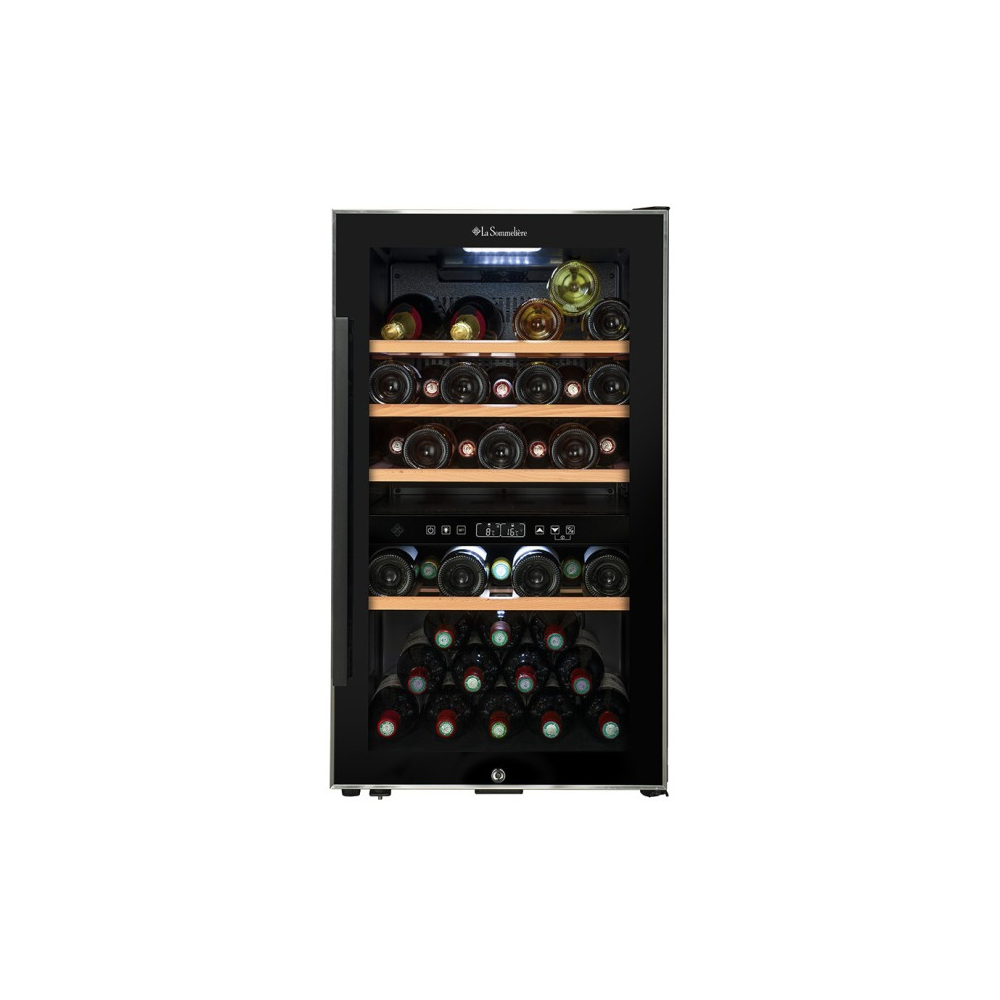 ECS512Z Double Zone Wine Cabinet - 49 bottles