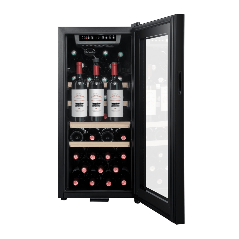 LS38BLACK Mono Zone Wine Cabinet - 38 bottles