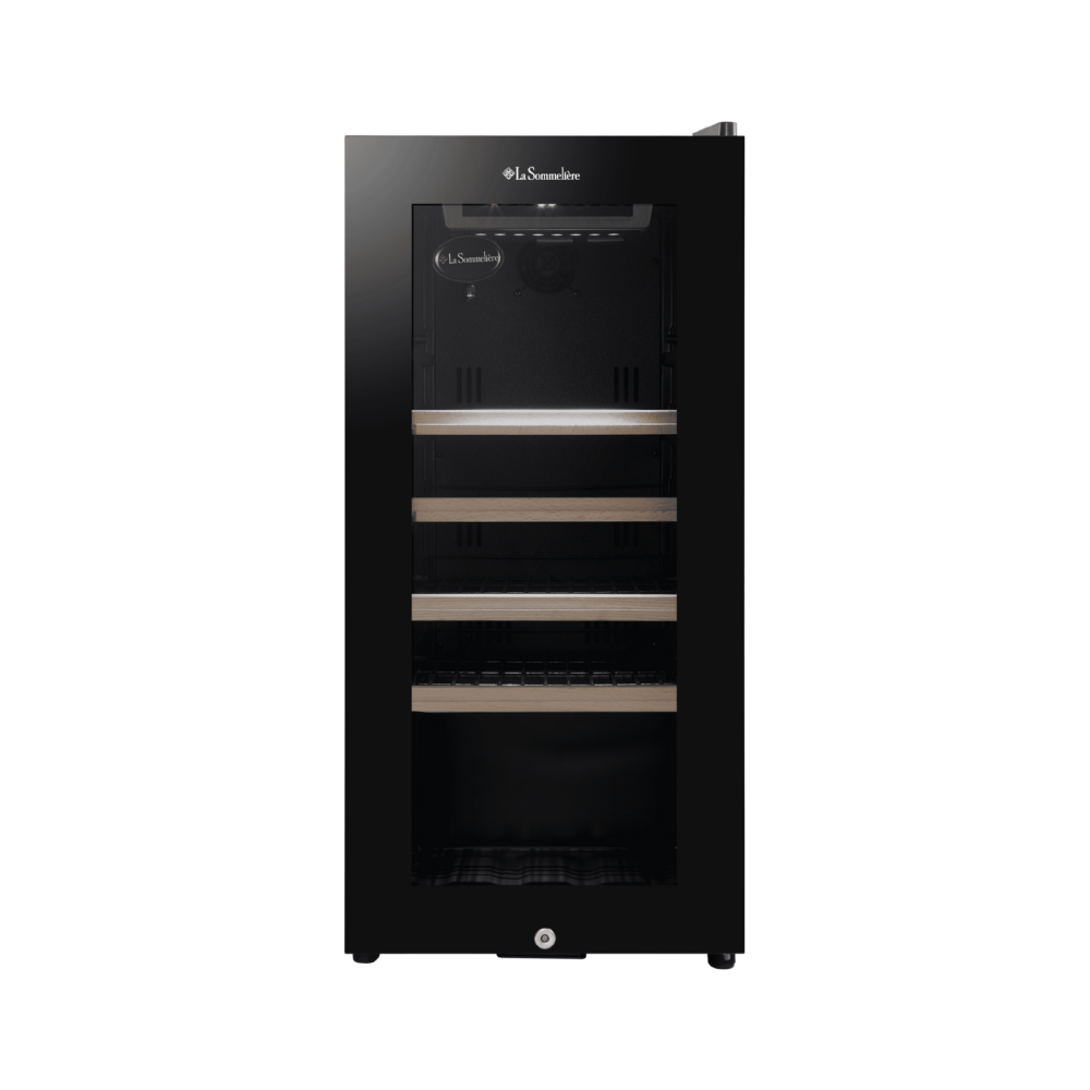 LS38BLACK Mono Zone Wine Cabinet - 38 bottles