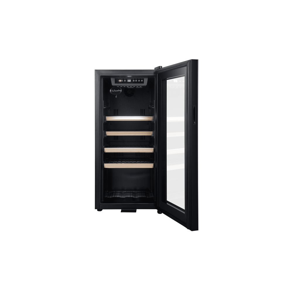 LS38BLACK Mono Zone Wine Cabinet - 38 bottles