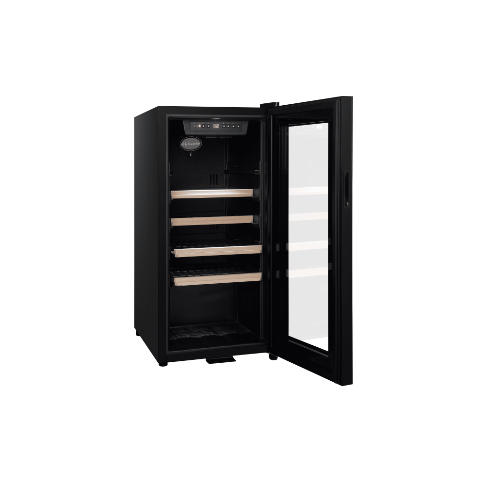 LS38BLACK Mono Zone Wine Cabinet - 38 bottles