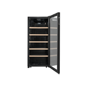LS117BLACK Mono Zone Wine Cabinet - 121 bottles