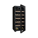 LS117BLACK Mono Zone Wine Cabinet - 121 bottles