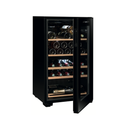 SLS32DZBLACK Double Zone Wine Cabinet - 32 bottles