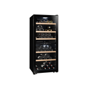 LS102DZBLACK Double Zone Wine Cabinet - 102 bottles