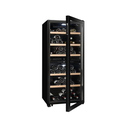 LS102DZBLACK Double Zone Wine Cabinet - 102 bottles