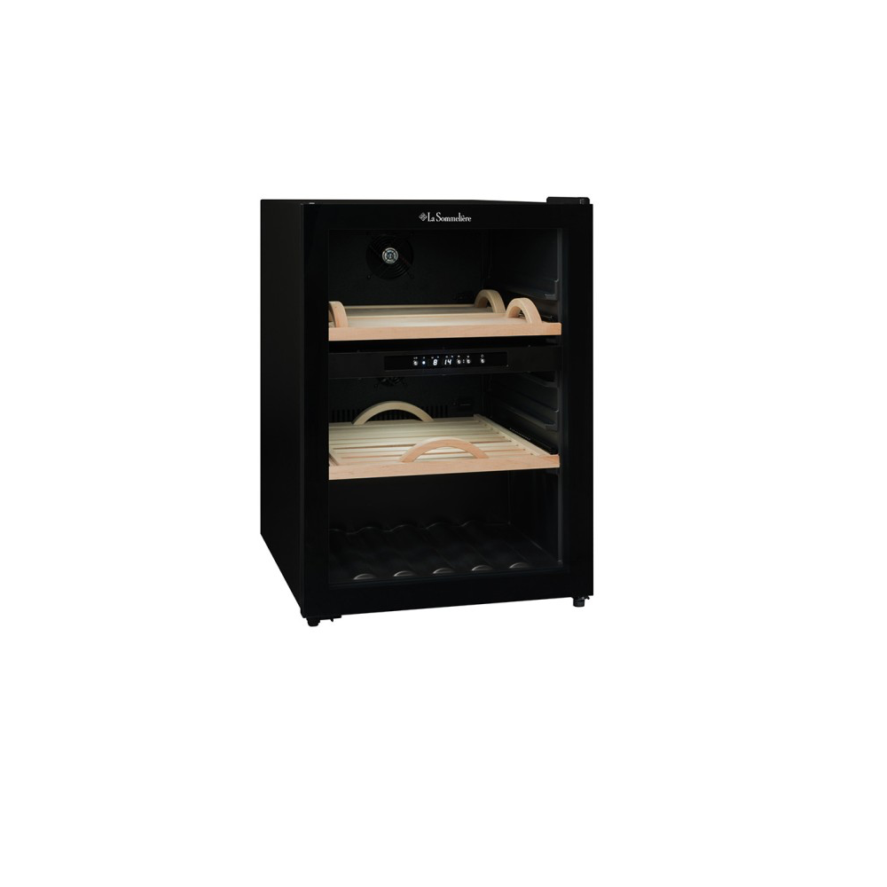 CAF52 Double Zone Cheese Cabinet - 168L