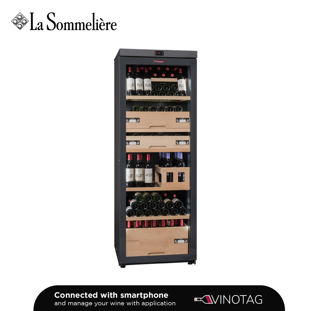 VIP330V FA Multi Zone Wine Cabinet - 151 bottles