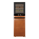 Luxury Cigar Humidor – 2200 Cigars Capacity | Leather & Spanish Cedar | Precision Climate Control