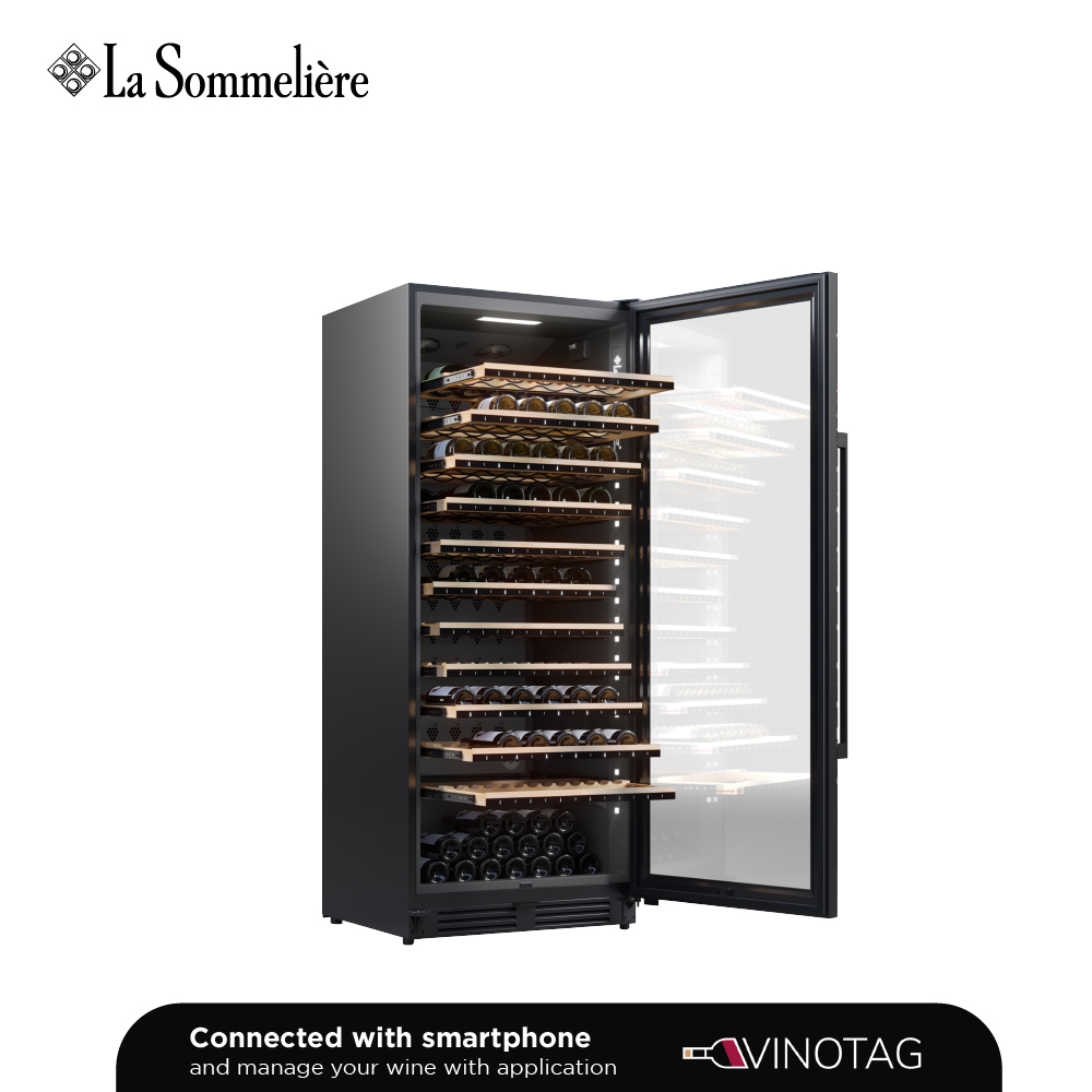 La Sommelière ECELLAR.BI150 Armoire à vin connectée – 149 bouteilles