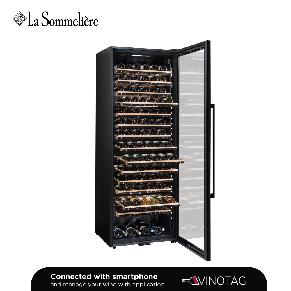 La Sommelière ECELLAR185G2 Smarter Weinkühlschrank – 185 Flaschen