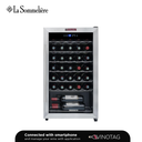 La Sommelière LS34A Mono Zone Wine Cabinet - 34 bottles