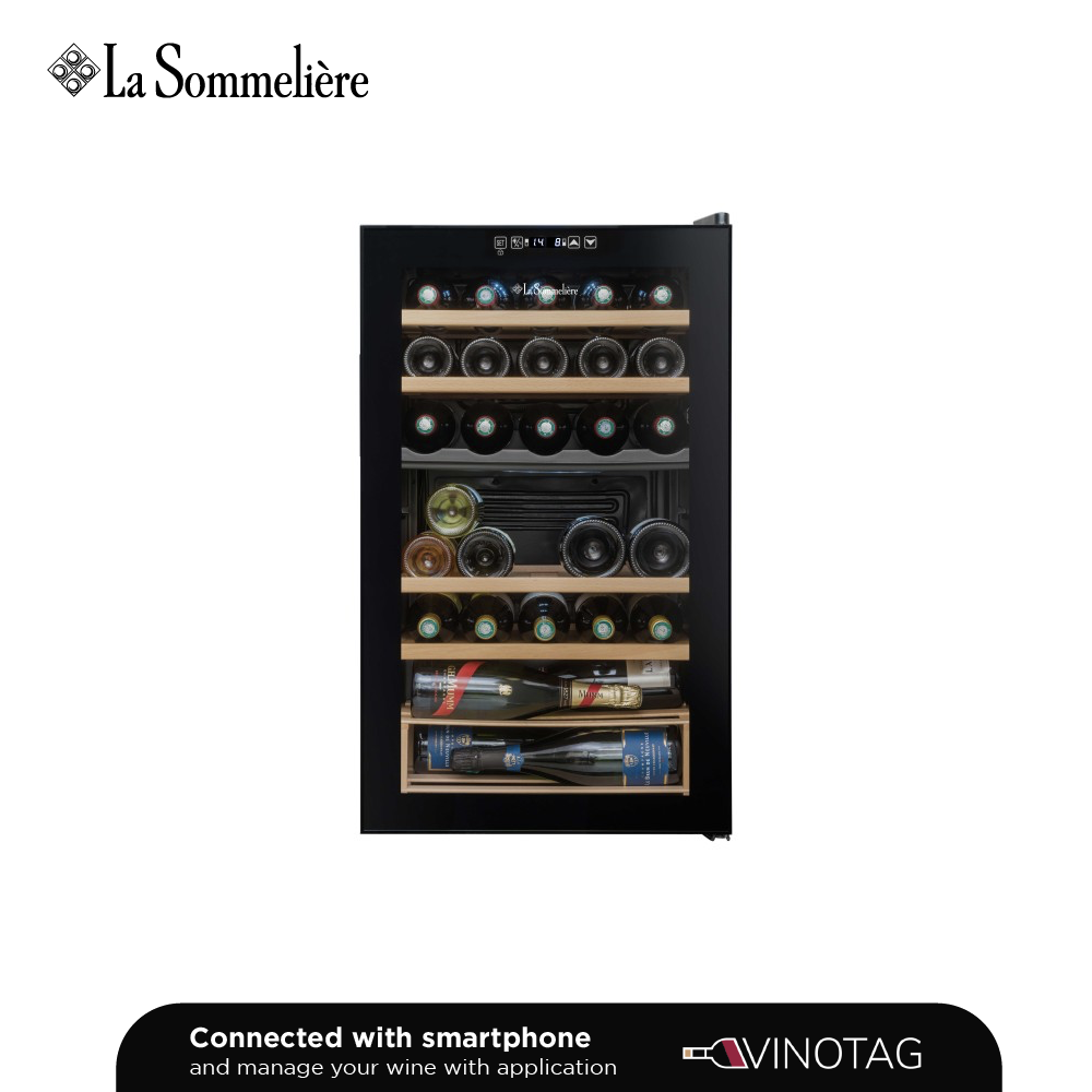 SLS33DZ Double Zone Wine Cabinet - 33 bottles