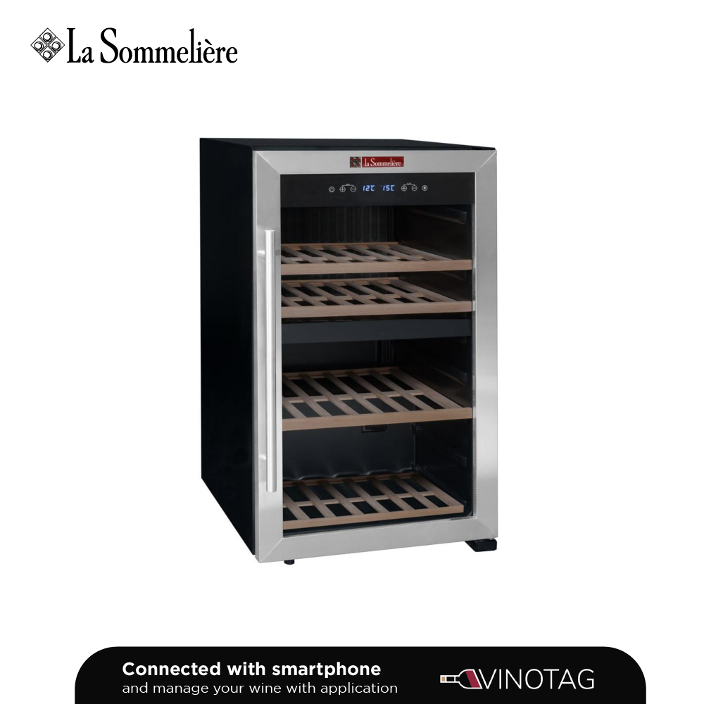 LS512Z Armoire à vin double zone – 50 bouteilles