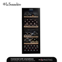 SLS90DZ Double Zone Wine Cabinet - 91 bottles