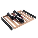 CLAVIP06 sliding beech shelf