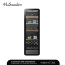 La Sommelière APOGEE190DZ Armoire à Vin Double Zone – 181 Bouteilles