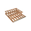 CLAPRE01 wooden presentation shelf