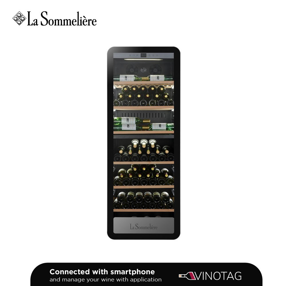 La Sommelière APOGEE250DZ Double Zone Wine Cabinet - 247 Bottles