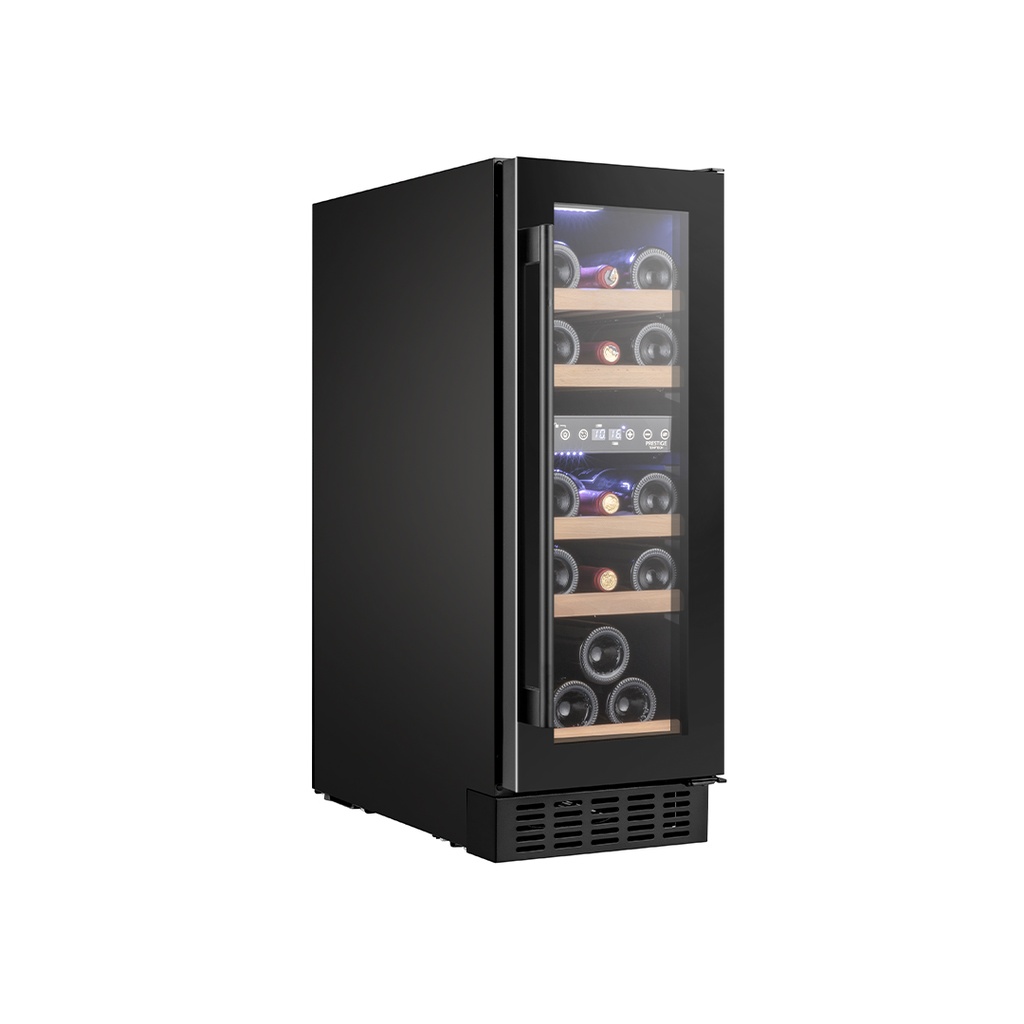 Temptech PRESX30DB-24 Weinschrank 2 Zonen - 17 Flaschen