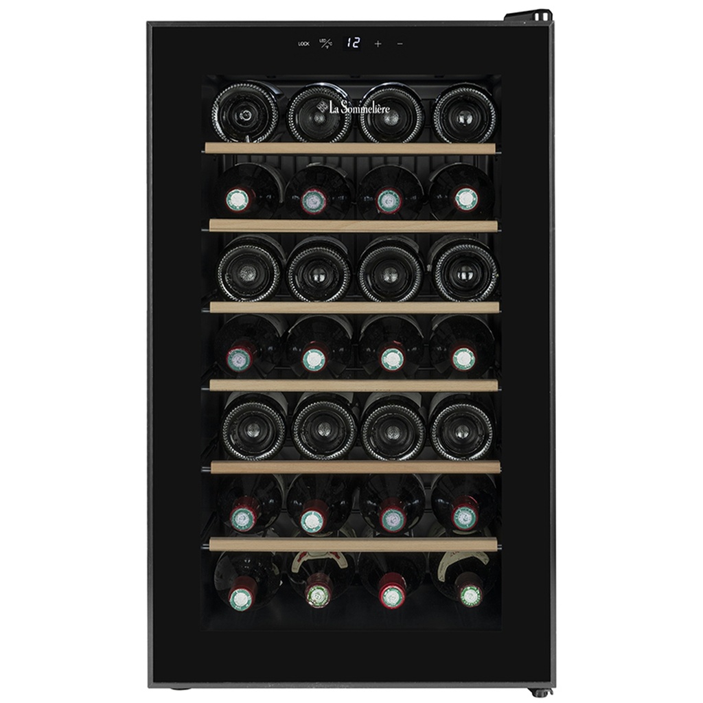 La Sommelière 28SILENCE Ultra-Silent Hybrid Wine Cabinet - 28 bottles