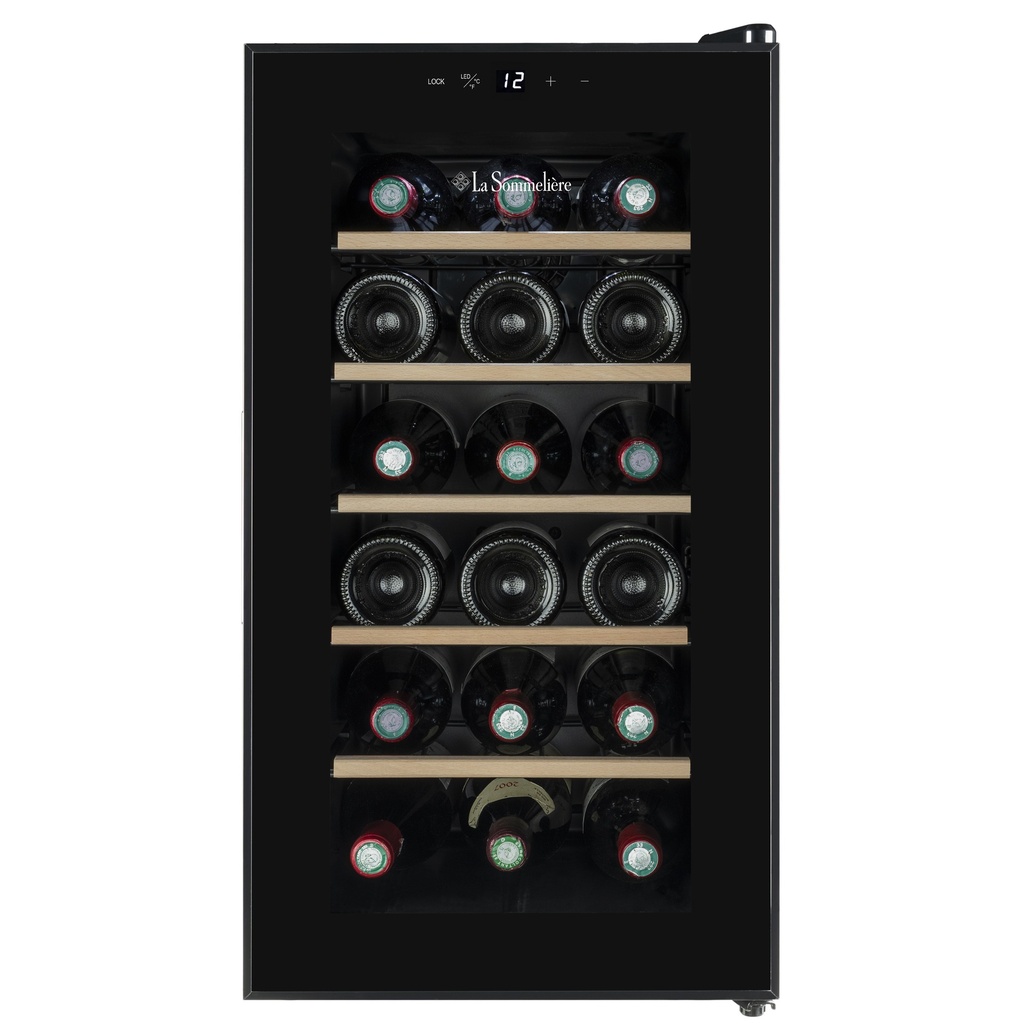 La Sommelière 18SILENCE Ultraleiser Hybrid-Weinschrank - 18 Flaschen