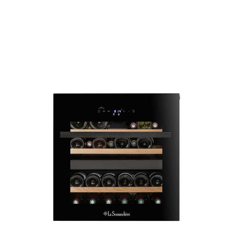 La Sommelière LSBI36BDZ2 Double Zone Built-in Column Wine Cabinet - 36 bottles