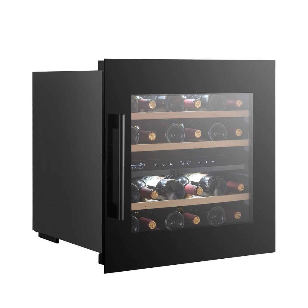 Temptech SOMZ60DB-24 Double Zone Wine Cabinet - 28 Bottles