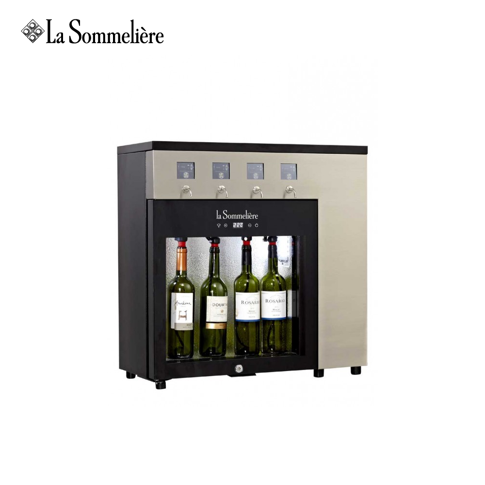 La Sommelière DVV4SSE Dispenser per Vino - 4 Bottiglie